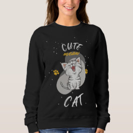 Cute CAT-design T Shirt