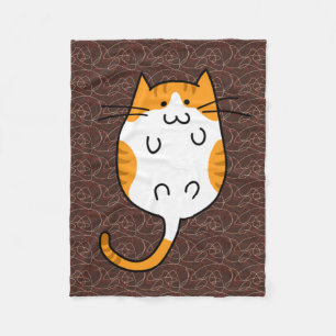 Cute Cat Fleecefilt