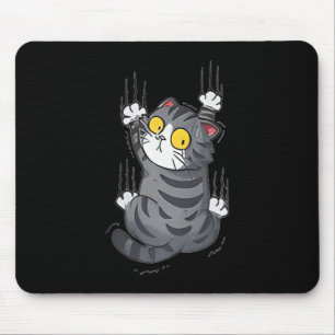Cute Cat Funny Kattunge Djurälskare ger Manar Wome Musmatta