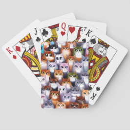 Cute Cat Graphic Casinokort