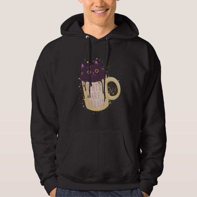 Cute Cat Hoodie (Framsida)