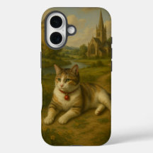 Cute Cat i Garden med iphone case