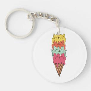 Cute Cat Ice Cream Kawaii Kittens