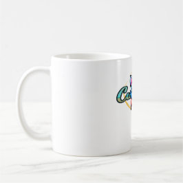 Cute Cat Illustration – Adorable “Cut Cat” Design Kaffemugg