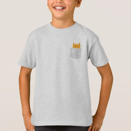 Cute Cat in Pocket,peek a boo, Halloween Costume T Shirt