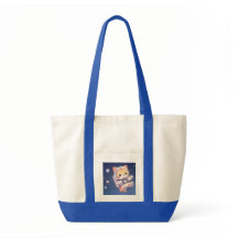 Cute cat in the space