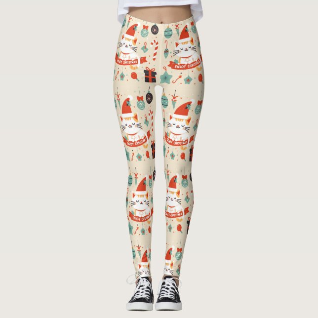 Cute Cat - Juli Leggings (Framsida)