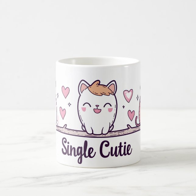 Cute Cat Kaffemugg (Center)