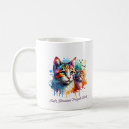 Cute Cat Kaffemugg