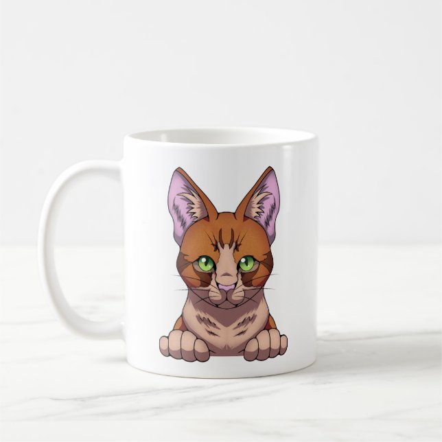Cute Cat Kaffemugg (Vänster)
