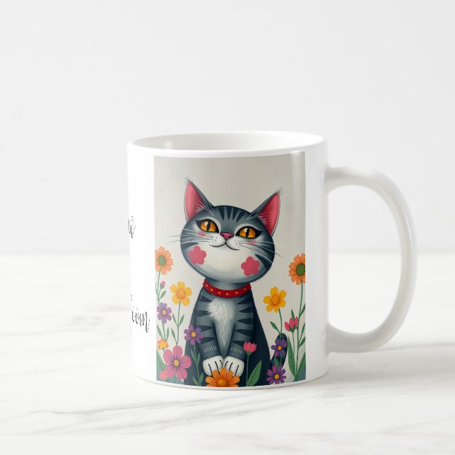 Cute Cat Kaffemugg (Höger)