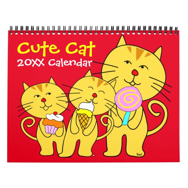 Cute Cat Kalender (Omslag)