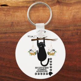 Cute Cat Keychain | Adorable Kitty Accessory Nyckelring