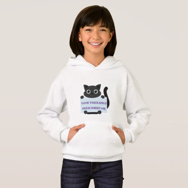 Cute Cat KIDS Outfit   T Shirt (Hel framsida)