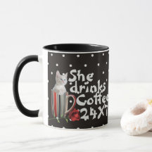 Cute Cat Kitten Djurälskares Gift
