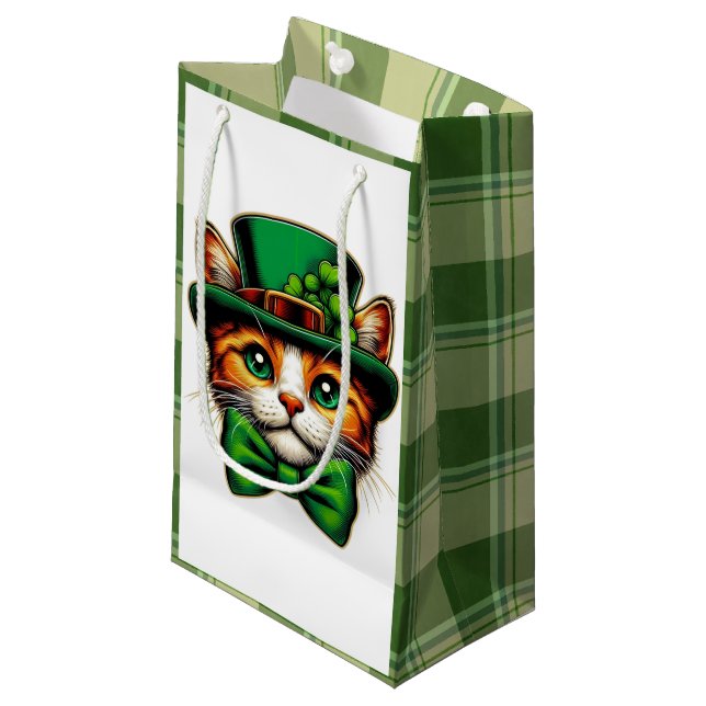 Cute cat/kitten Saint patrick's day (Framsidan Vinklad)