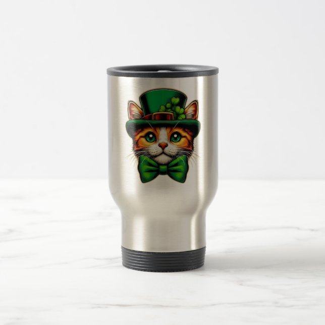 Cute cat/kitten Saint patrick's day Resemugg (Center)
