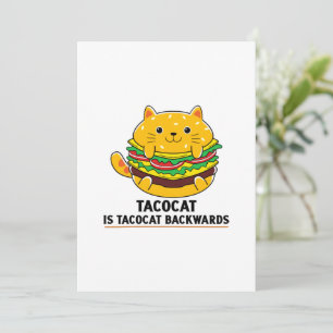 Cute cat kitten tacocat Tacos Mexikansk mat Spara Datumet