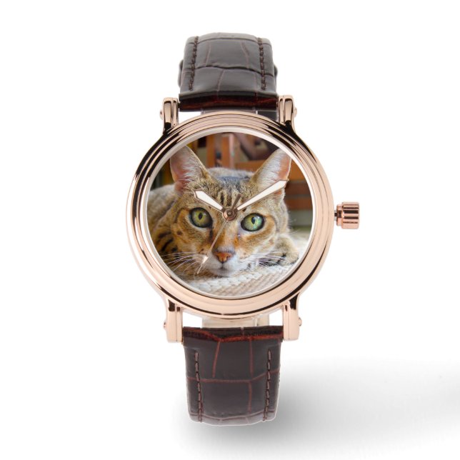 Cute Cat-klockor Armbandsur (Framsida)