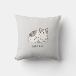 Cute Cat Kudde