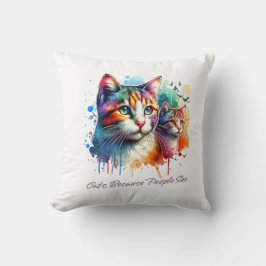 Cute Cat Kudde