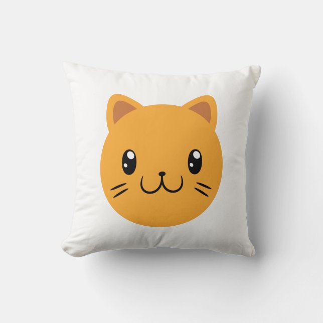 Cute Cat Kudde (Framsida)