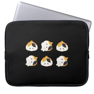 Cute cat laptop fodral