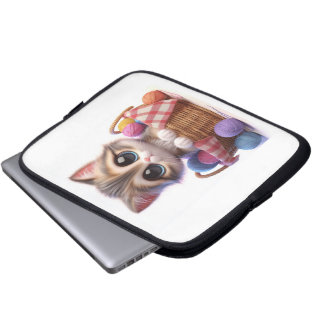 Cute Cat Laptop Fodral
