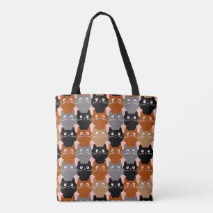 Cute Cat Lover Kattdjur Kittens Tygkasse