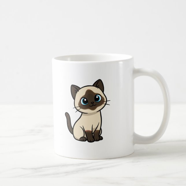 Cute Cat Lover Mug – Purrfect Coffee Companion Kaffemugg (Höger)