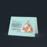 Cute Cat Lover Purrfect Birthday Funny Birthday Kort<br><div class="desc">Jag önskar dig en perfekt födelsedag. Lustigt,  humoristiskt och ibland sarkastiskt födelsedagskort för din familj och dina vänner. Hämta det här roligten till din speciella någon. Besök vår butik om du vill ha fler födelsedagskort för coolor.</div>