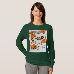 Cute Cat Lover T-Shirt - Kattdjurets inspirerade d