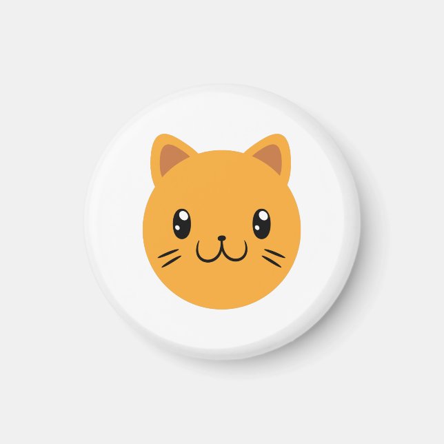 Cute Cat Magnet (Framsidan)