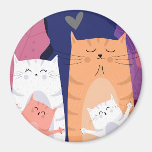 Cute Cat Magnet