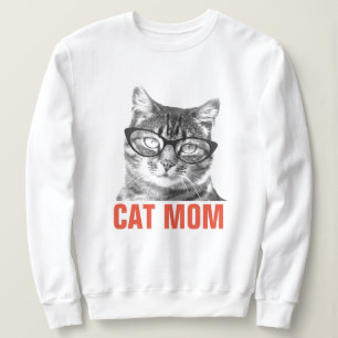 Cute CAT MAMMA-sötskjorta för kvinnor T Shirt