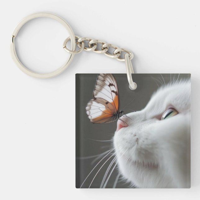 Cute Cat med Butterfly (Framsidan)