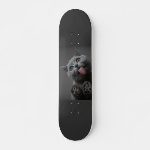 Cute Cat Mini Skateboard Bräda 18,5 Cm