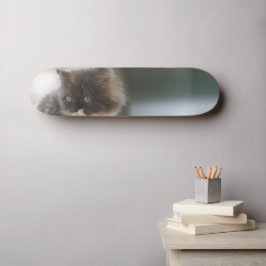 Cute Cat Mini Skateboard Bräda 18,5 Cm