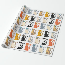 Cute Cat Mix Presentpapper