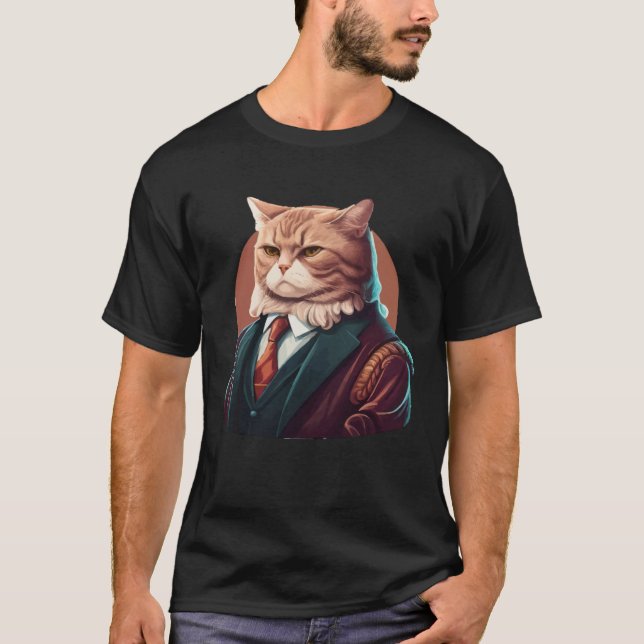 Cute cat moments Beautiful cat patterns for cat    T Shirt (Framsida)