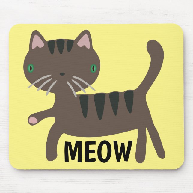 Cute Cat Mousepads Musmatta (Framsidan)
