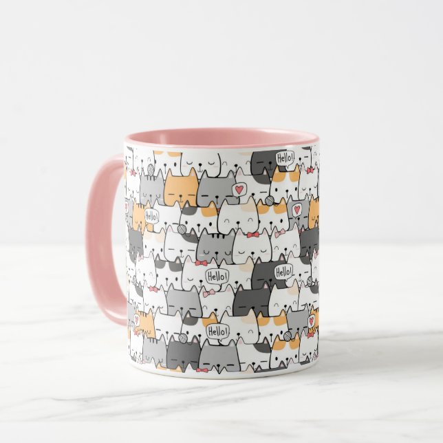 Cute Cat Mugg (Framsida vänster)