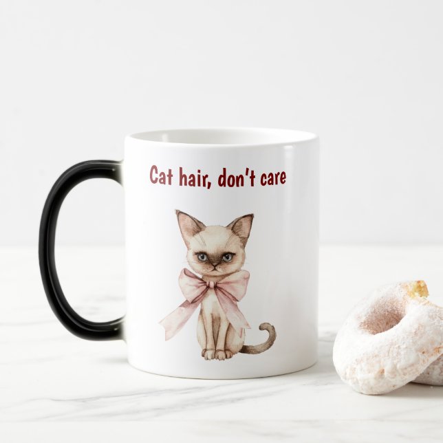 Cute Cat Mugg med funny citat (Med munk)