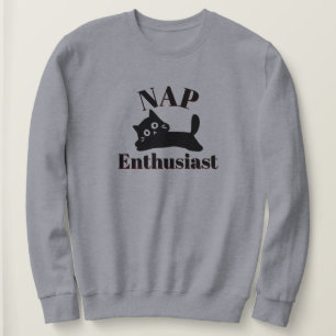 Cute Cat Nap Enthusiast T Shirt