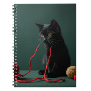Cute Cat Notebook - Perfekt för kattälskare Anteckningsbok