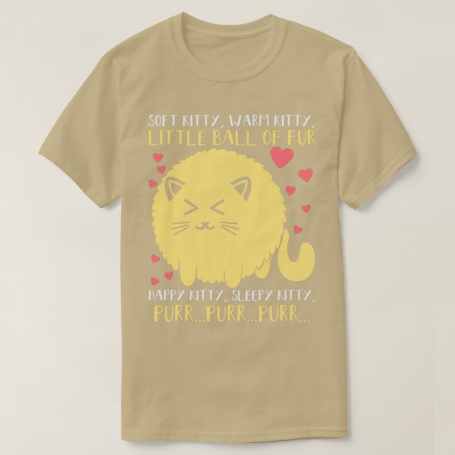 Cute Cat Owner Kitten Cat Mamma Cat Pappa Lullaby  T Shirt (Design framsida)