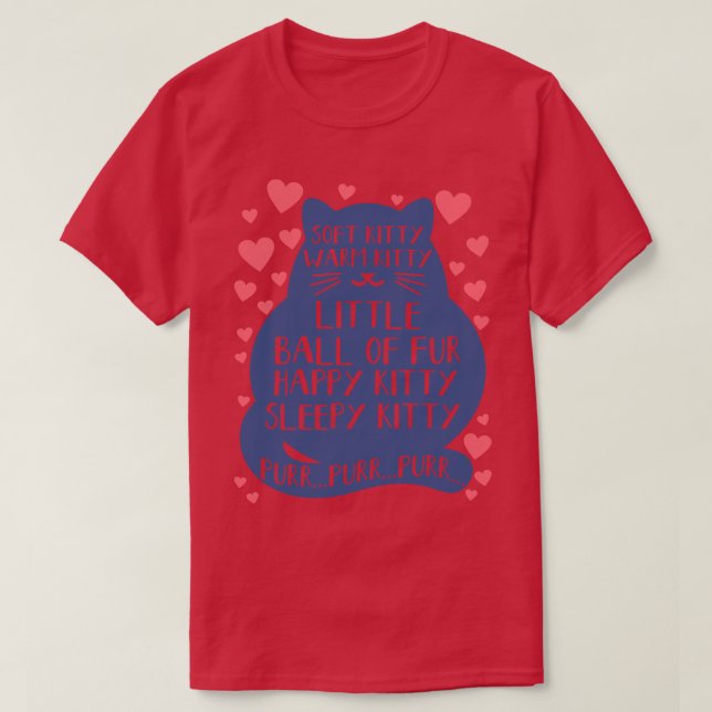 Cute Cat Owner Kitten Mamma Cat Pappa Lulla T Shirt (Design framsida)