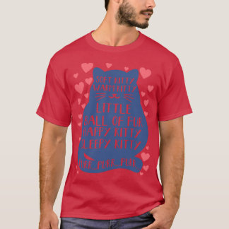 Cute Cat Owner Kitten Mamma Cat Pappa Lulla T Shirt