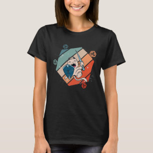 Cute Cat Paladin Knight D20 Role Play Tabletop RPG T Shirt