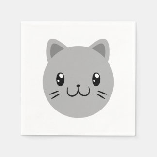 Cute Cat Pappersservett